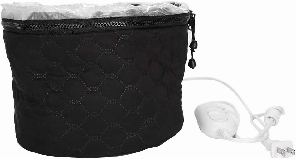 Hair Care , 110V Thermal Treatment , Electric Hair Spa Beauty Steamer with 3 Gear Adjustable Temperature Control, Nourishing Hat Deep Conditioning Heat for Home Use
