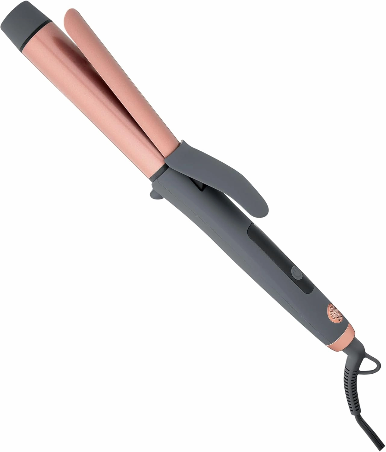 Hairitage Curl Envy Hair Curling Iron 1 1/4 Inch - Ceramic Tourmaline Curling Iron 1.25' Barrel - Silky Smooth   Bouncy Curls - 4 Digital Heat Settings up to 450 Degrees - Auto Shut-Off