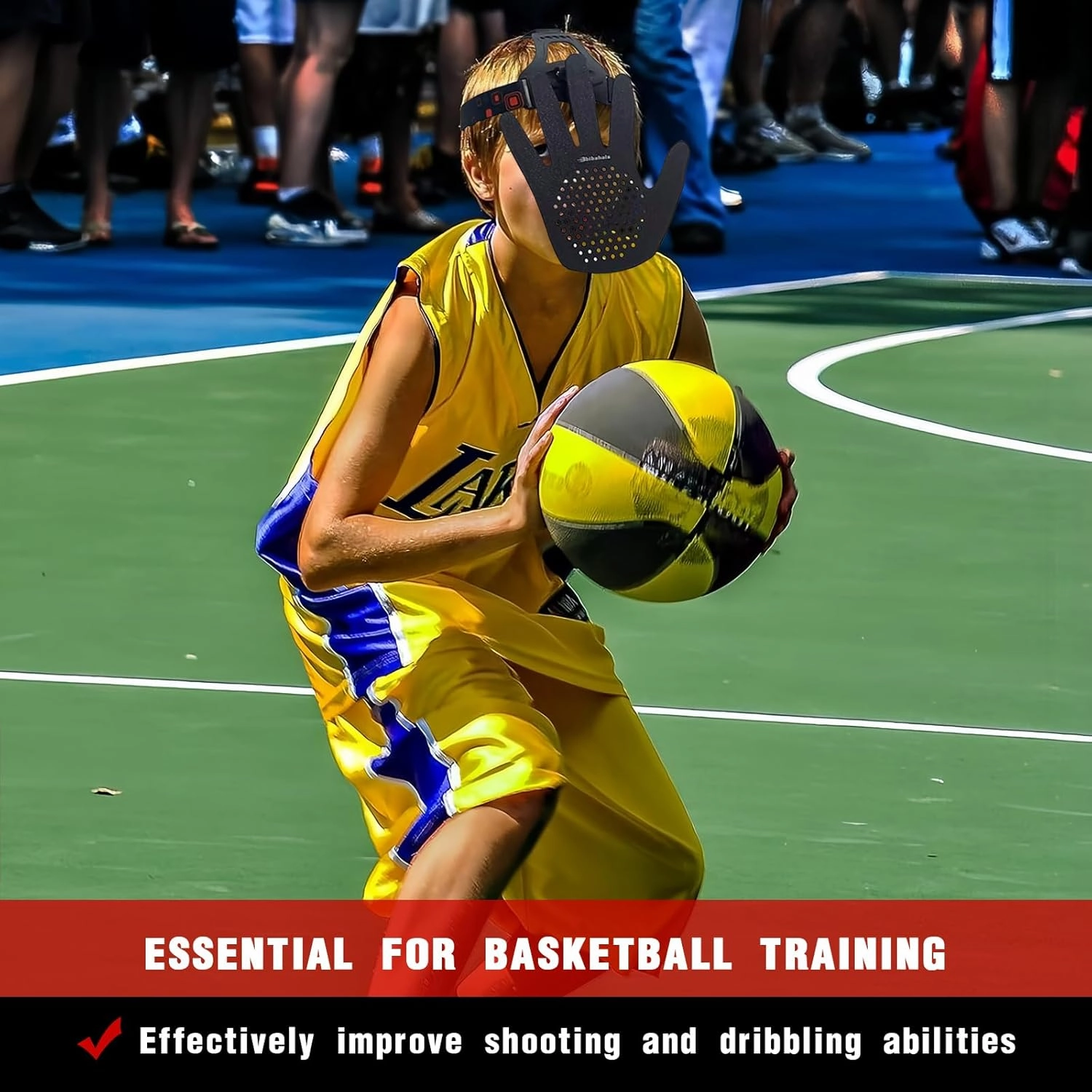 Headgear Blocking Guards Basketball Defensive Mask 2nd Generation 3D Eye-Blocking Shooting Dribble Mask Guard Shooter Jump Shot Basketball Associates Training Equipment