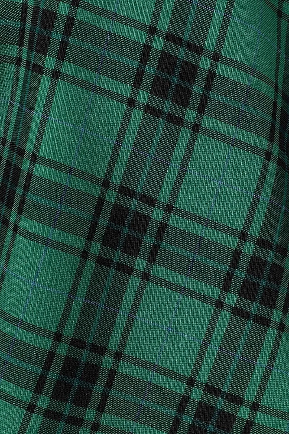 Hell Bunny Brittany Tartan Plaid Pinafore Dress
