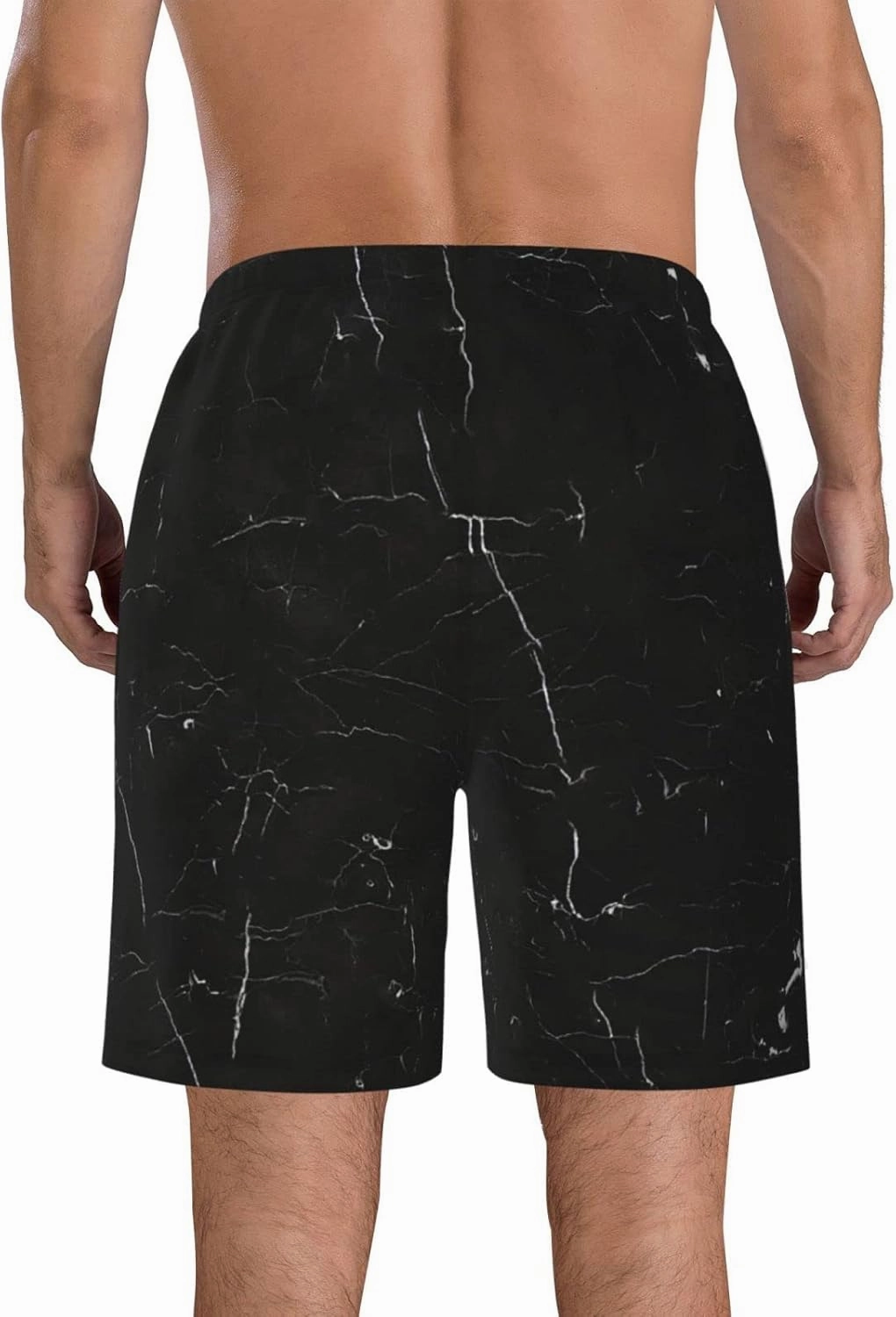 HILLBACK Trash Day Best Day Waste Management Garbage Truck Men's Gym Workout Shorts Mesh Weightlifting Pants Training Shorts