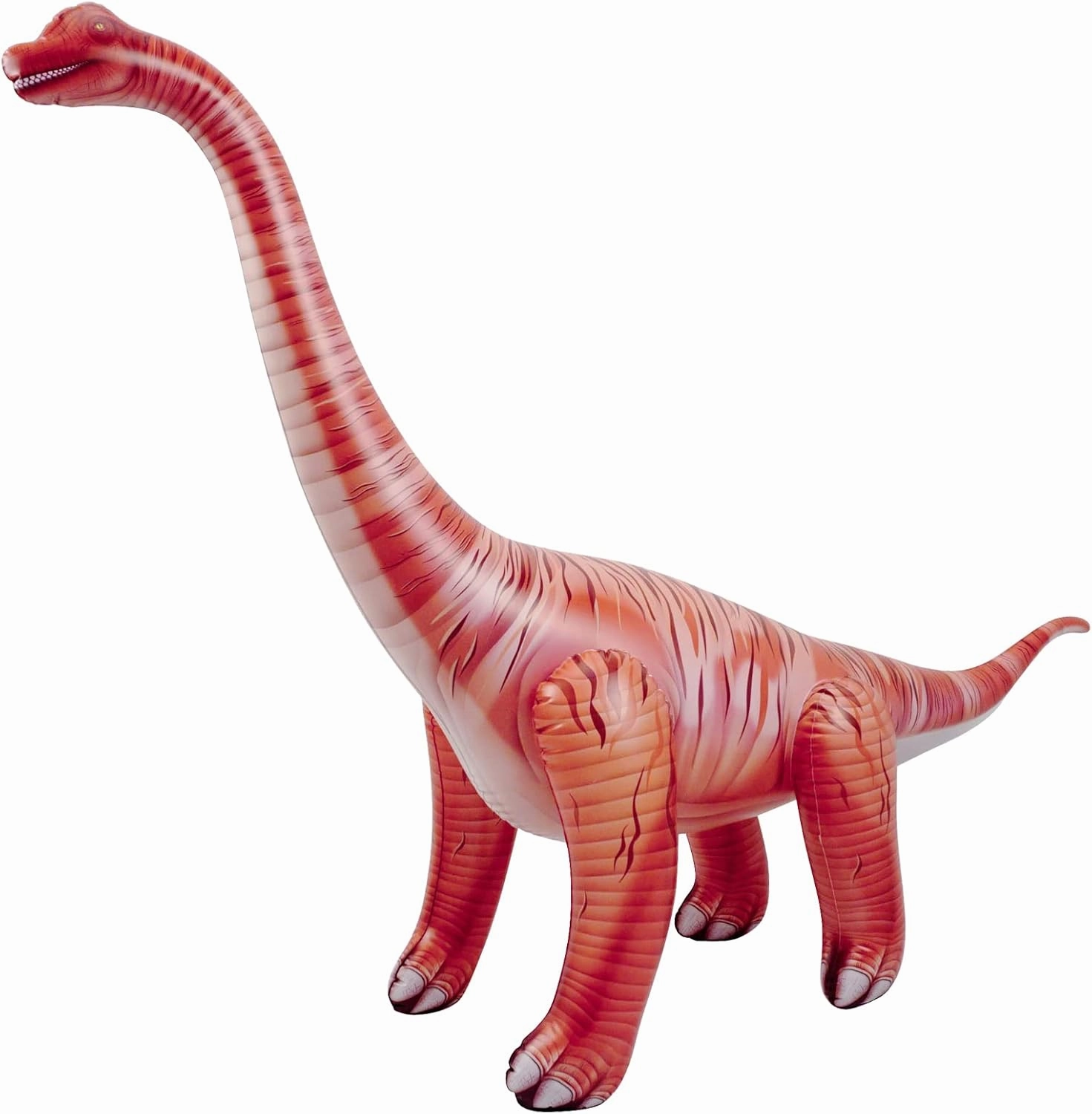 HOHQB 45" Inflatable Dinosaur Party Decorations, Jurassic Birthday Party Dino Toys Blow up Balloons Dinosaur Decor (45" Brachiosaurus)