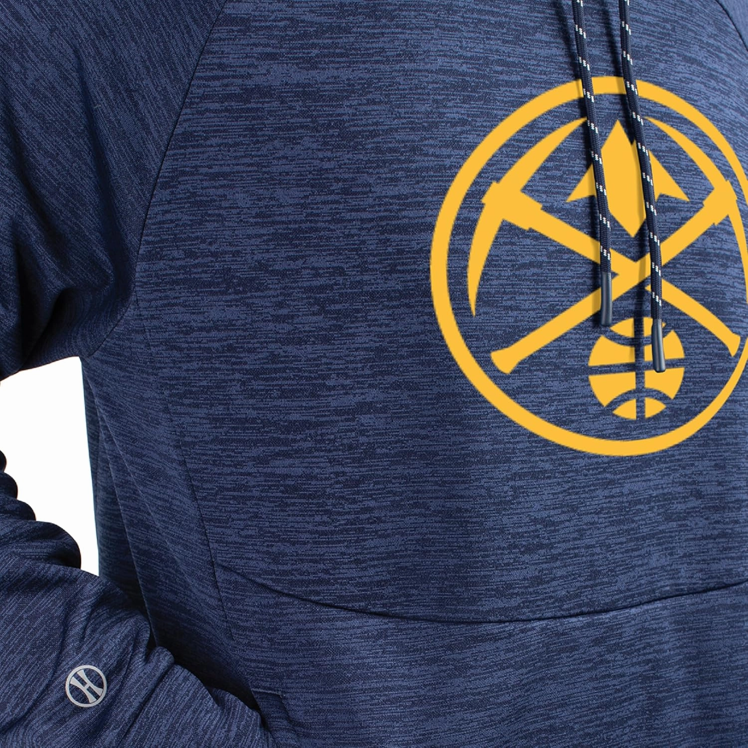 Holloway Men's NBA Fleece Hoodie – Basketball Pullover, Warm & Comfortable – Ideal for Sports, Casual Wear, and Fans
