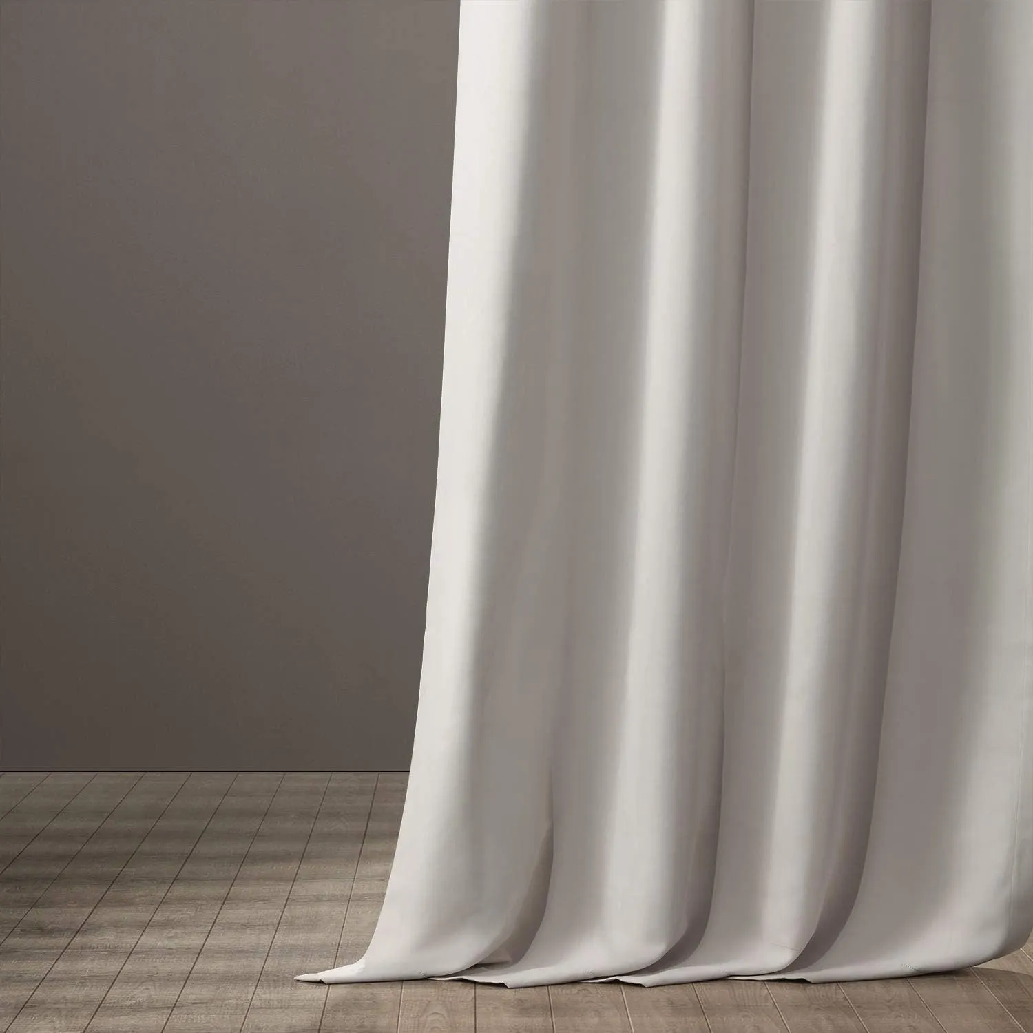 HPD Half Price Drapes Solid Room Darkening Curtains 50 X 96 (1 Panel), BOCH-171113-96, Alabaster Beige