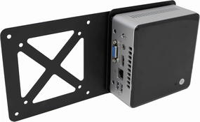 HumanCentric Mounting Bracket Compatible with Intel NUC, VESA Monitor Arm Extension Plate for NUC Mini PC Computer, 75x75mm and 100x100mm Patterns, Does not fit Hades and Skull Canyon NUC