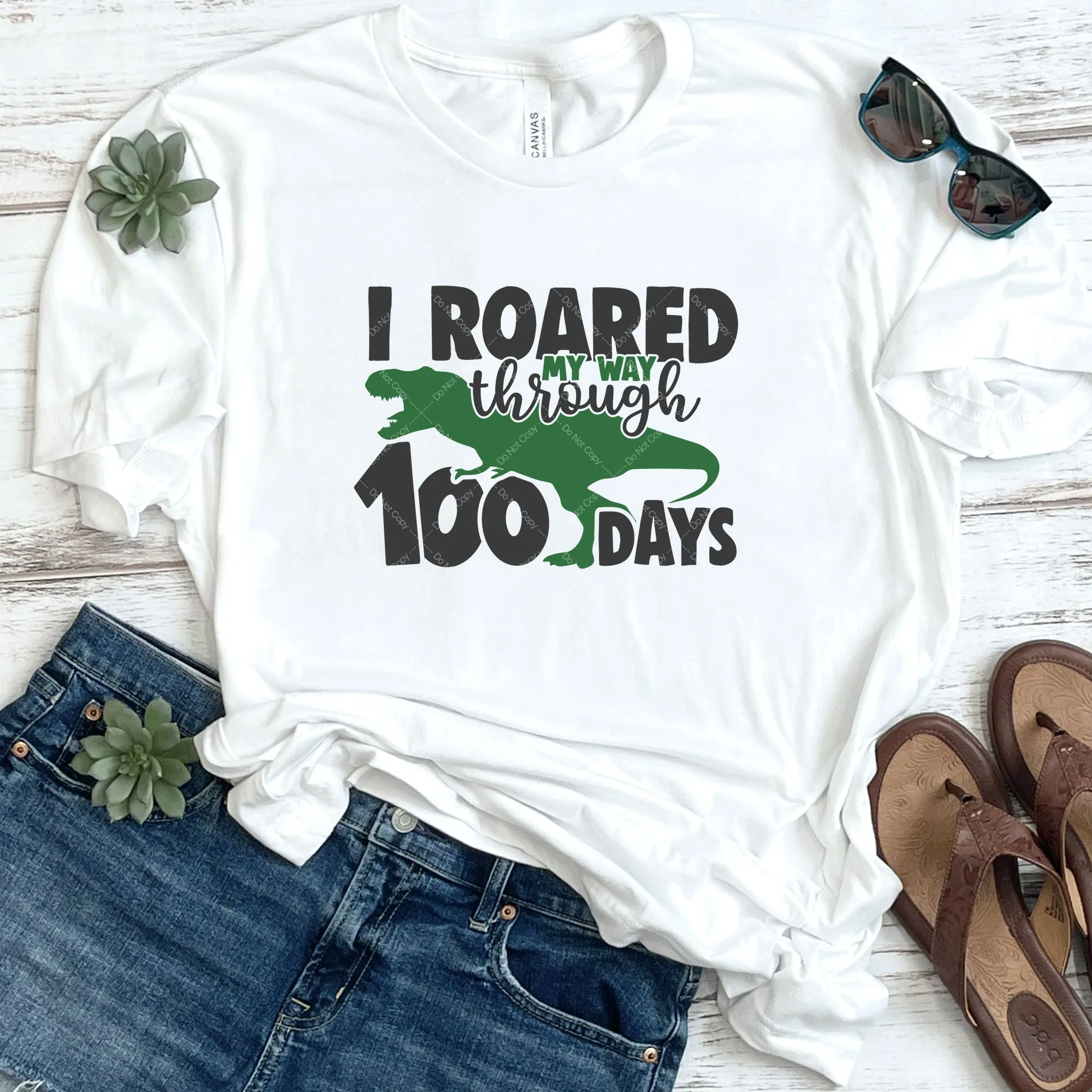 I Roared My Way Through 100 Days DTF