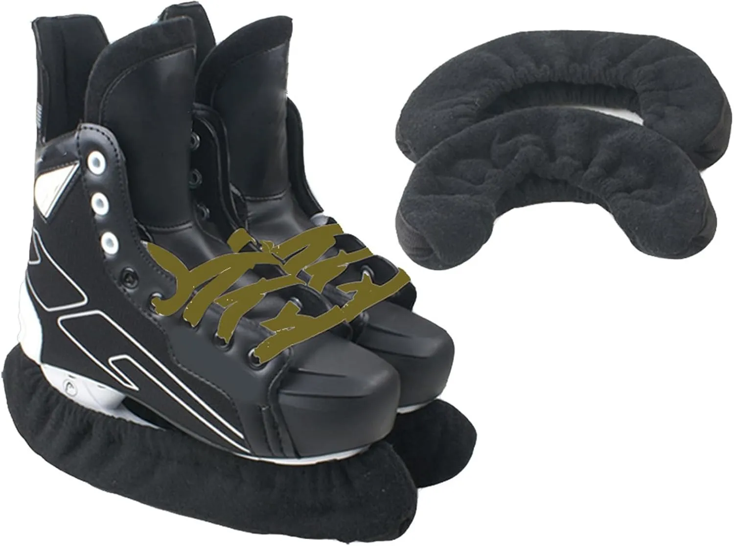 Ice Skate Soles Covers Skate Soles Protector Guards Skating Soakers Covers for Ice Skate Hockey Skate Figure Skate
