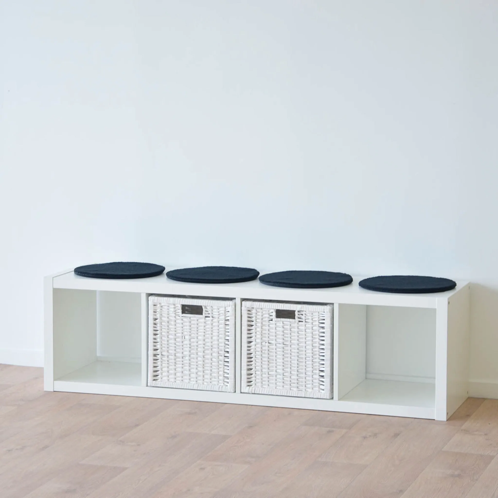 Ikea Kallax 1x4 Shelving Unit, 42x147cm, White
