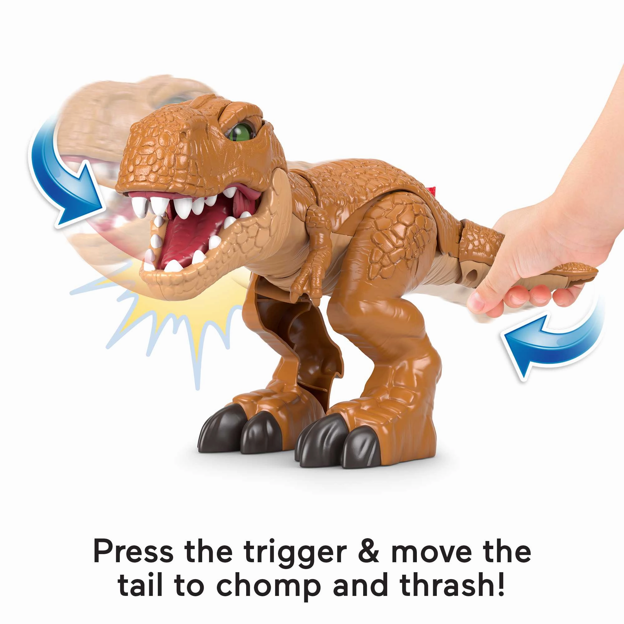 Imaginext Jurassic World Thrashin' Action T.Rex
