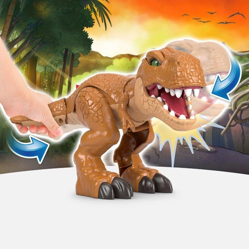 Imaginext Jurassic World Thrashin' Action T.Rex Figure