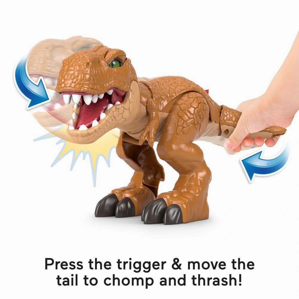 Imaginext Jurassic World Thrashin' Action T.Rex Figure