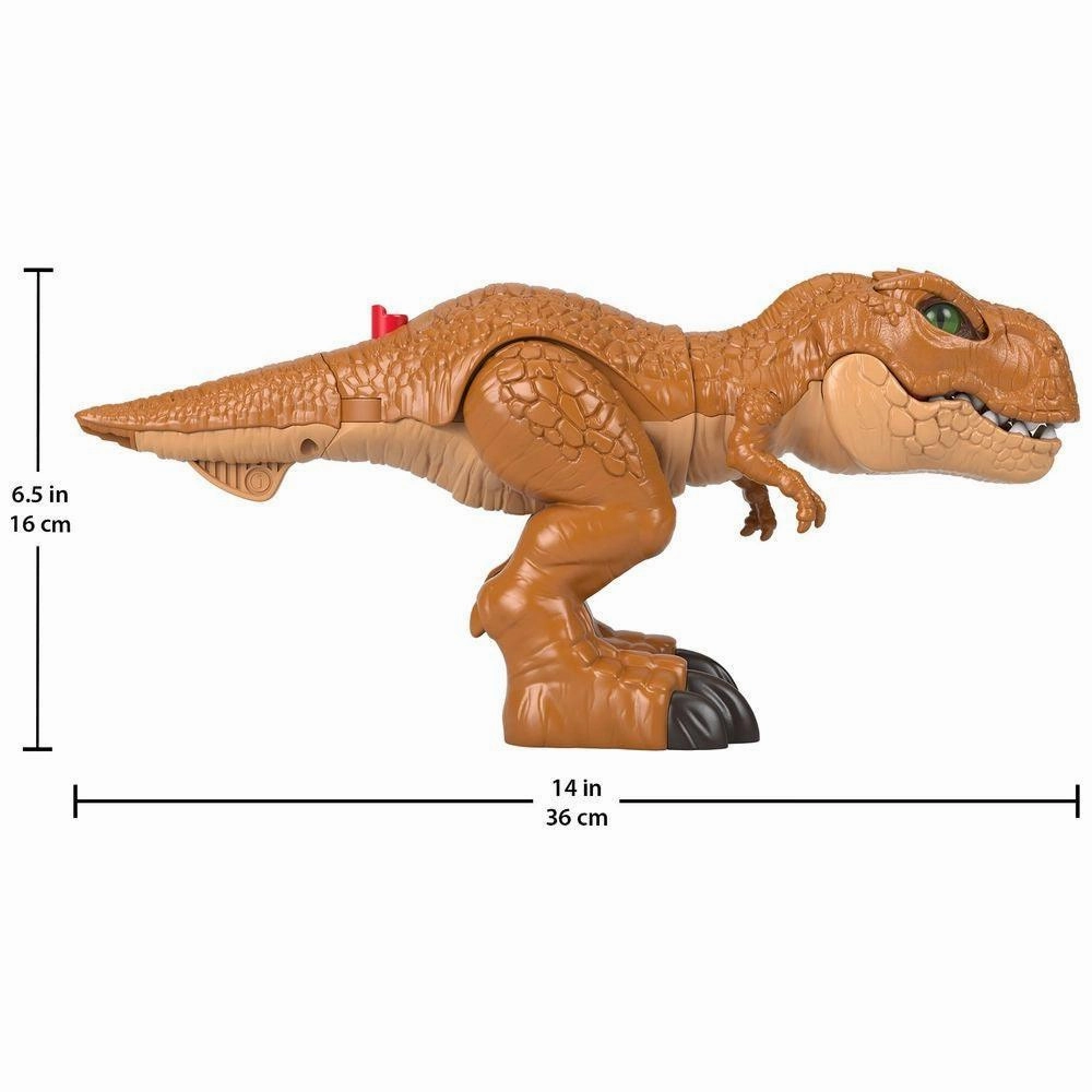 Imaginext Jurassic World Thrashin' Action T.Rex Figure