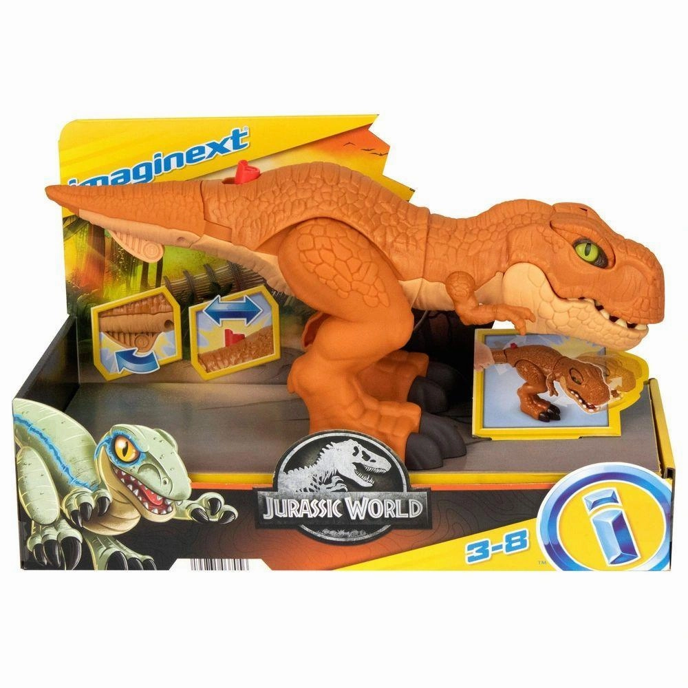 Imaginext Jurassic World Thrashin' Action T.Rex Figure