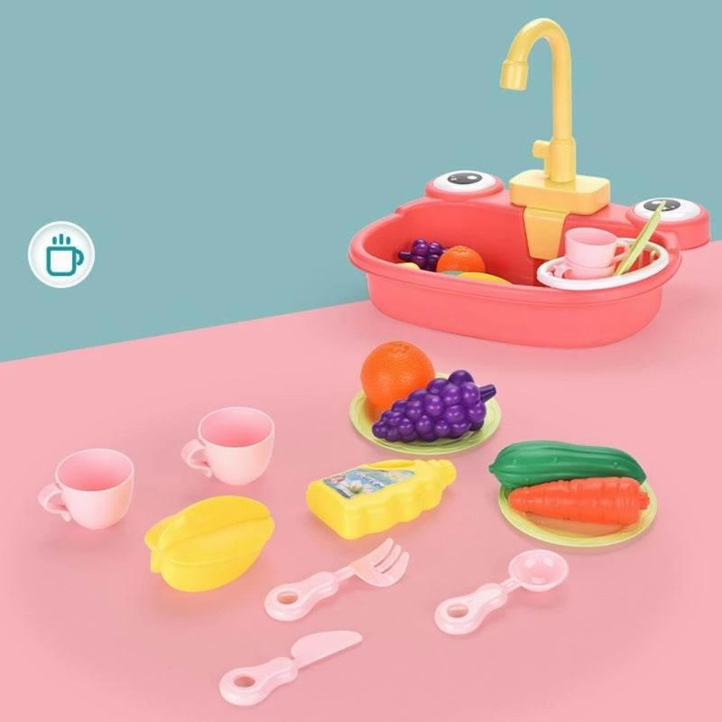 Interactive Kids Kitchen Sink Toy - Fun Playset for Creative Learning