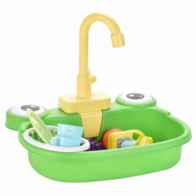 Interactive Kids Kitchen Sink Toy - Fun Playset for Creative Learning