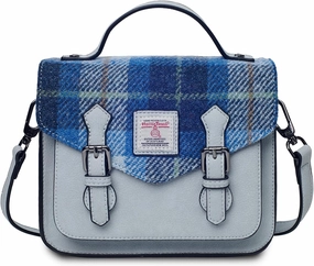 Islander® The Calton Satchel - Ladies Satchel With HARRIS TWEED - Small and Medium
