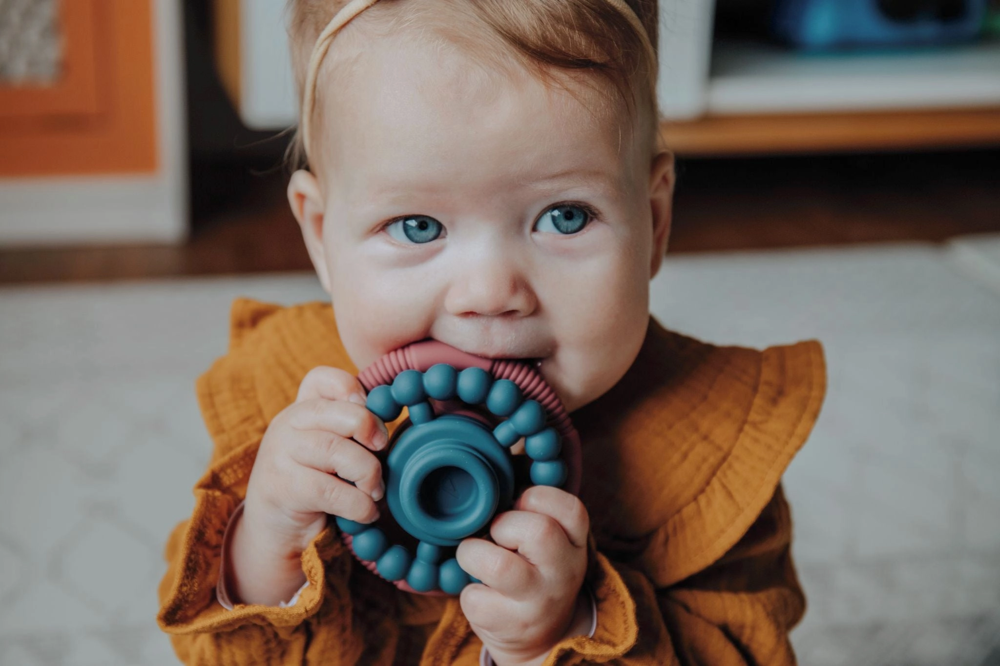 Jellystone Designs Rainbow Stacker & Teether - Earth