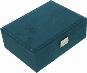 Jewelry Organizer Box Dual Layer Lockable Storage Case for Necklaces Watches Earrings Rings Large Capacity Travel Jewelry Display