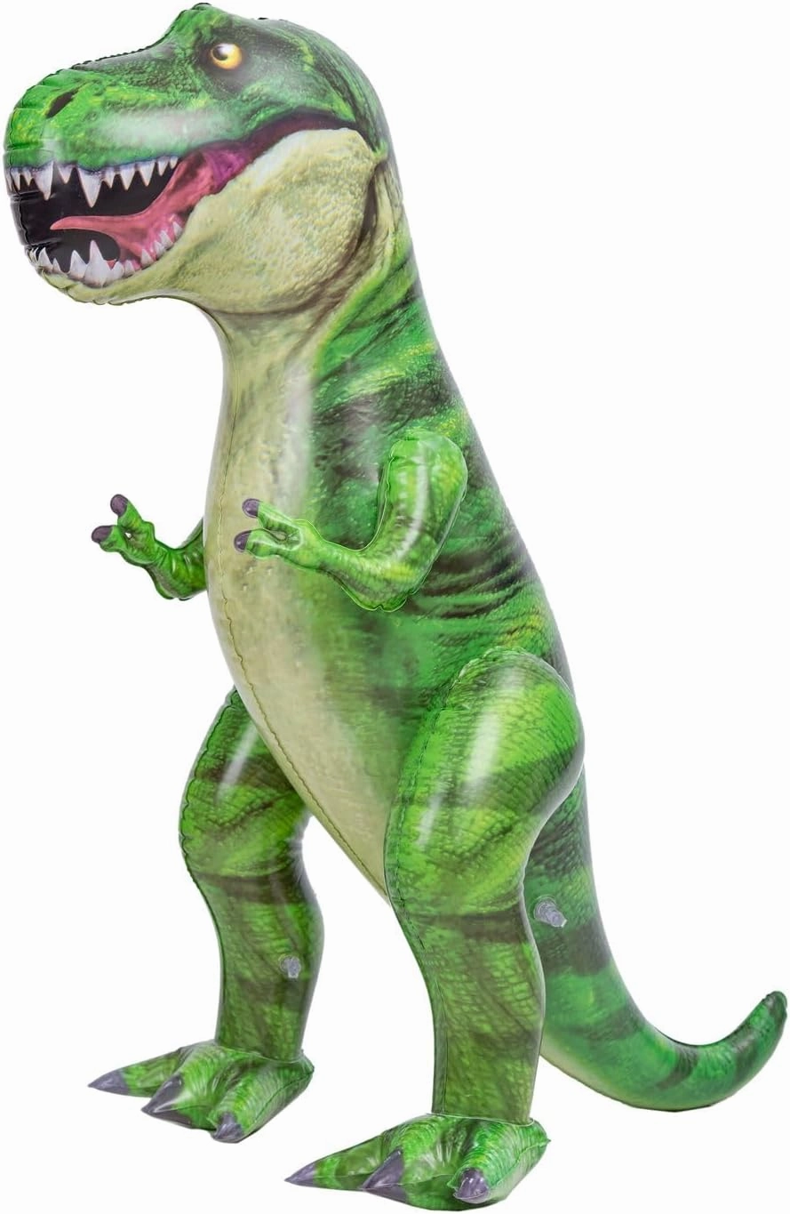 JOYIN 30” T-Rex Dinosaur Inflatable, Tyrannosaurus Rex Inflatable Dinosaur Toy for Party Decorations, Birthday Party Gift for Kids and Adults
