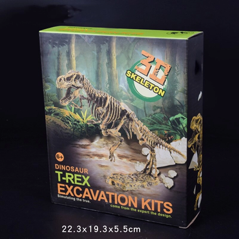 Jurassic Dinosaur Fossil excavation kits Education archeology Exquisite Toy Set Action Children Figure Education Gift BabyA9BC00