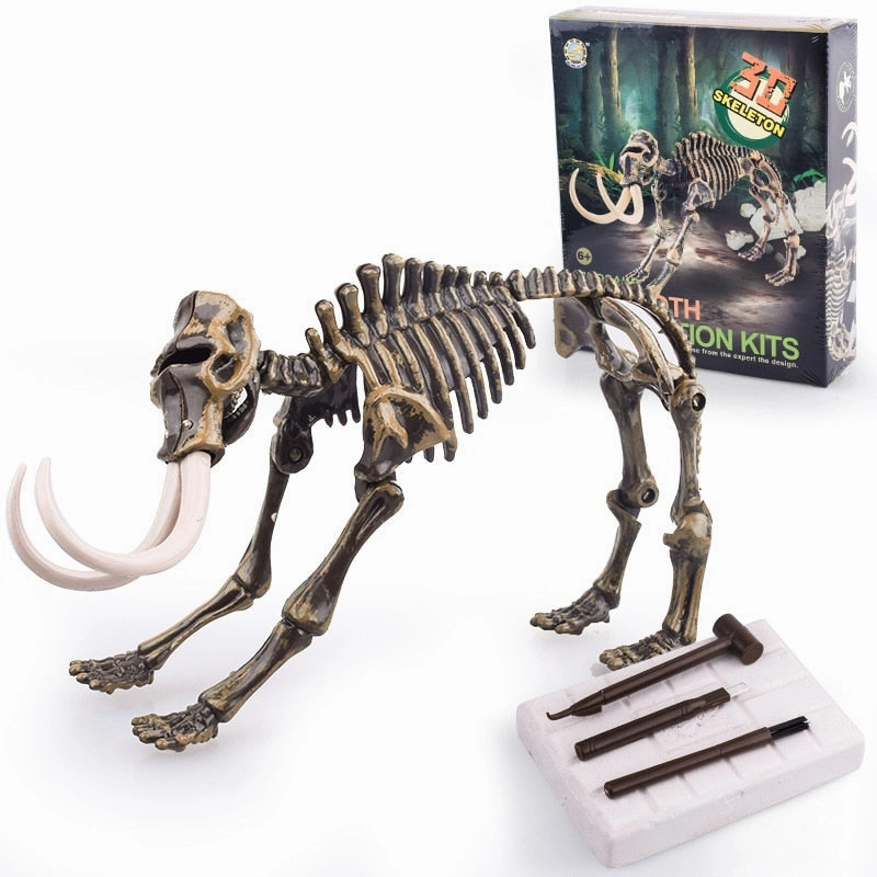 Jurassic Dinosaur Fossil excavation kits Education archeology Exquisite Toy Set Action Children Figure Education Gift BabyA9BC00