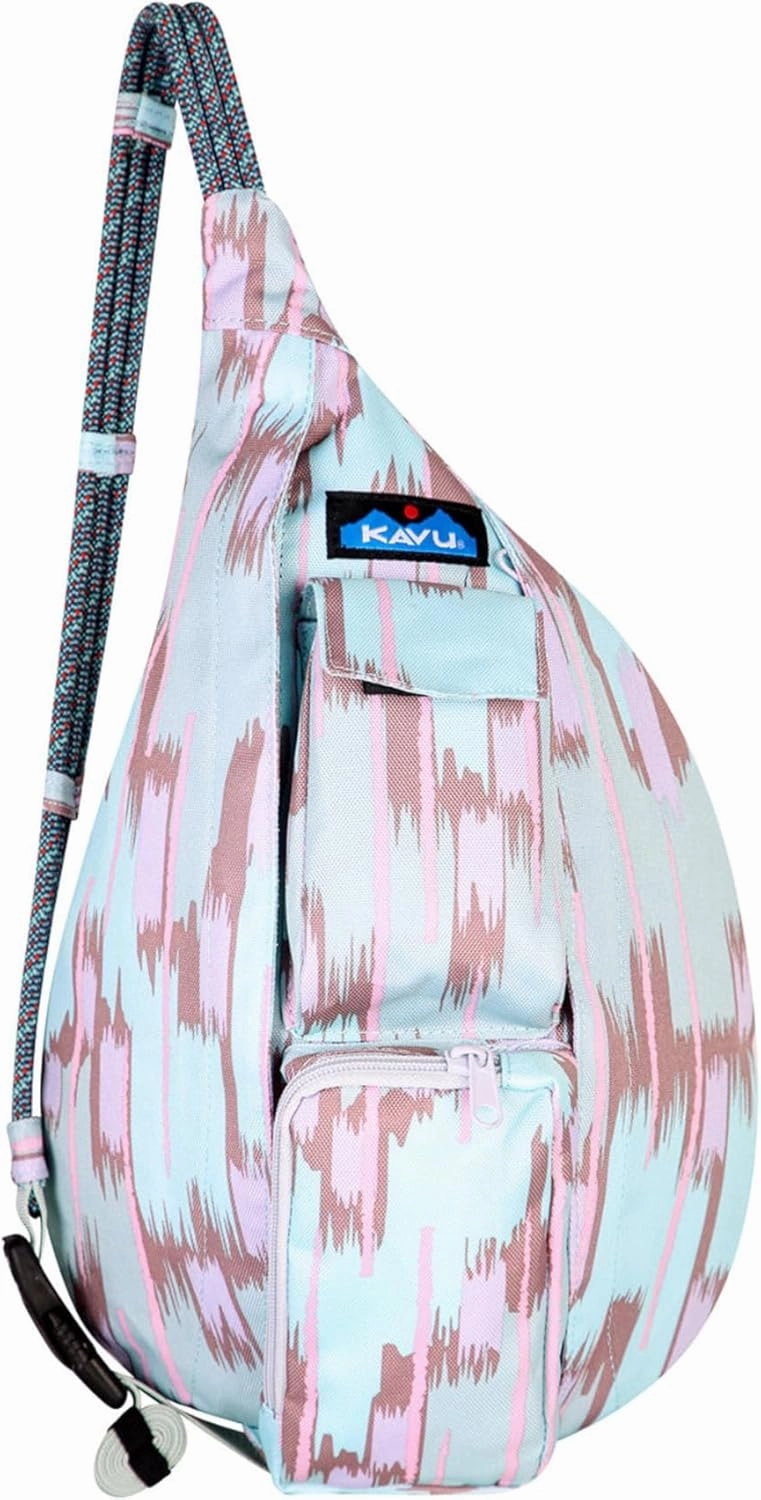 KAVU Mini Rope Sling Pack with Adjustable Rope Shoulder Strap