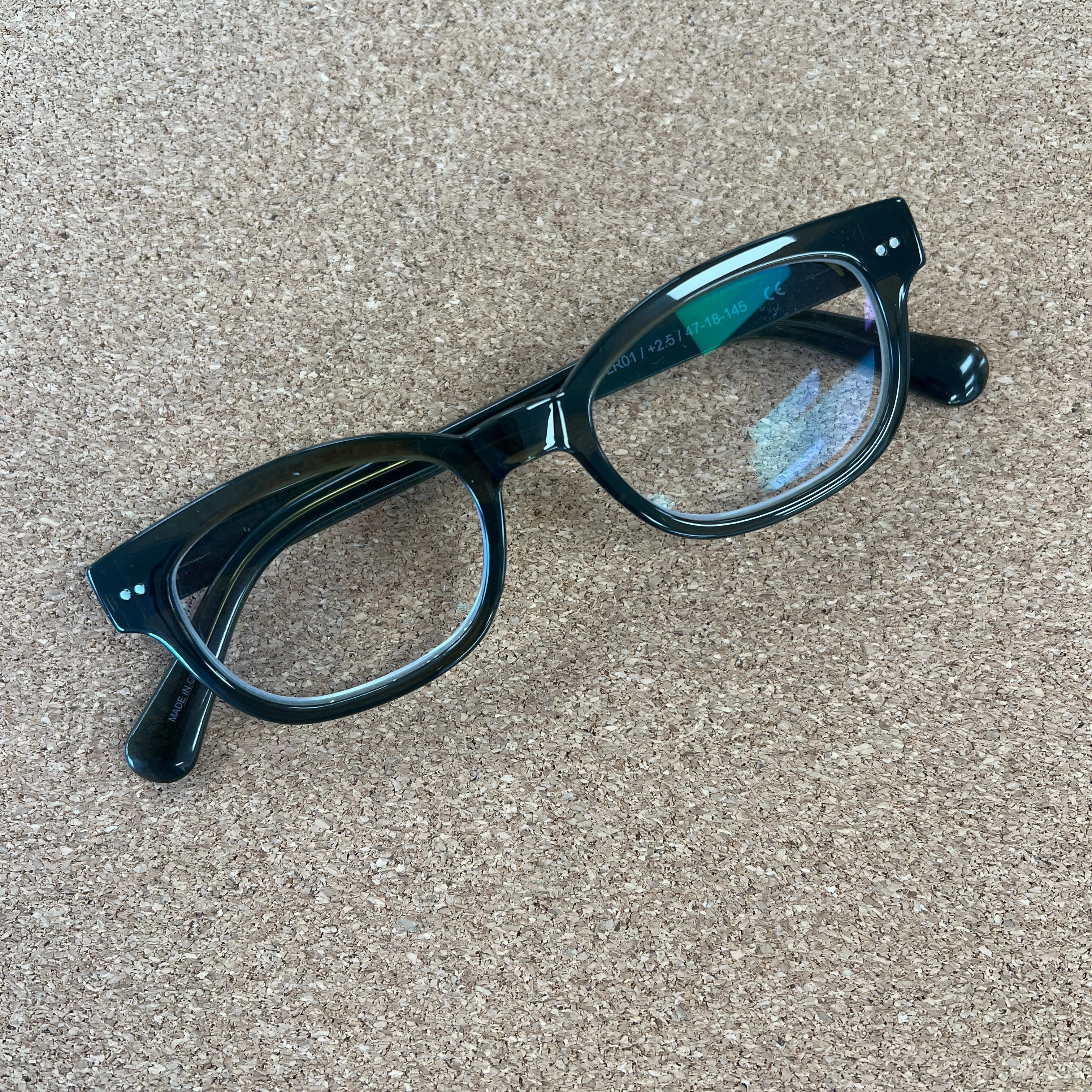 Keaton Readers Shiny Forest Green 1.5 | Look Optic