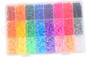KICHOUSE 1 Set DIY Sticky Beads Puzzle Kit for Color Jigsaw Educational for Creative Learning Crafting for Holiday Decorations and Fun Activities