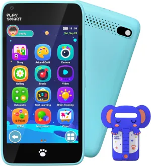 Kids Toys Phone for 3 4 5 6 7 Years Old, 3.97" Touchscreen Christmas Birthday Gifts, Toddler Toys Phone with Music Player Puzzle Games 16 GB Storage Alarm Kids Toys for Ages 3-12 Kids
