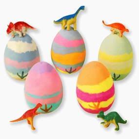 Kids Bath Bombs | Dinosaur | 5pc Gift Box | Jane & Robin