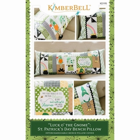 Kimberbell, Luck O' The Gnome: Bench Pillow Sewing Pattern