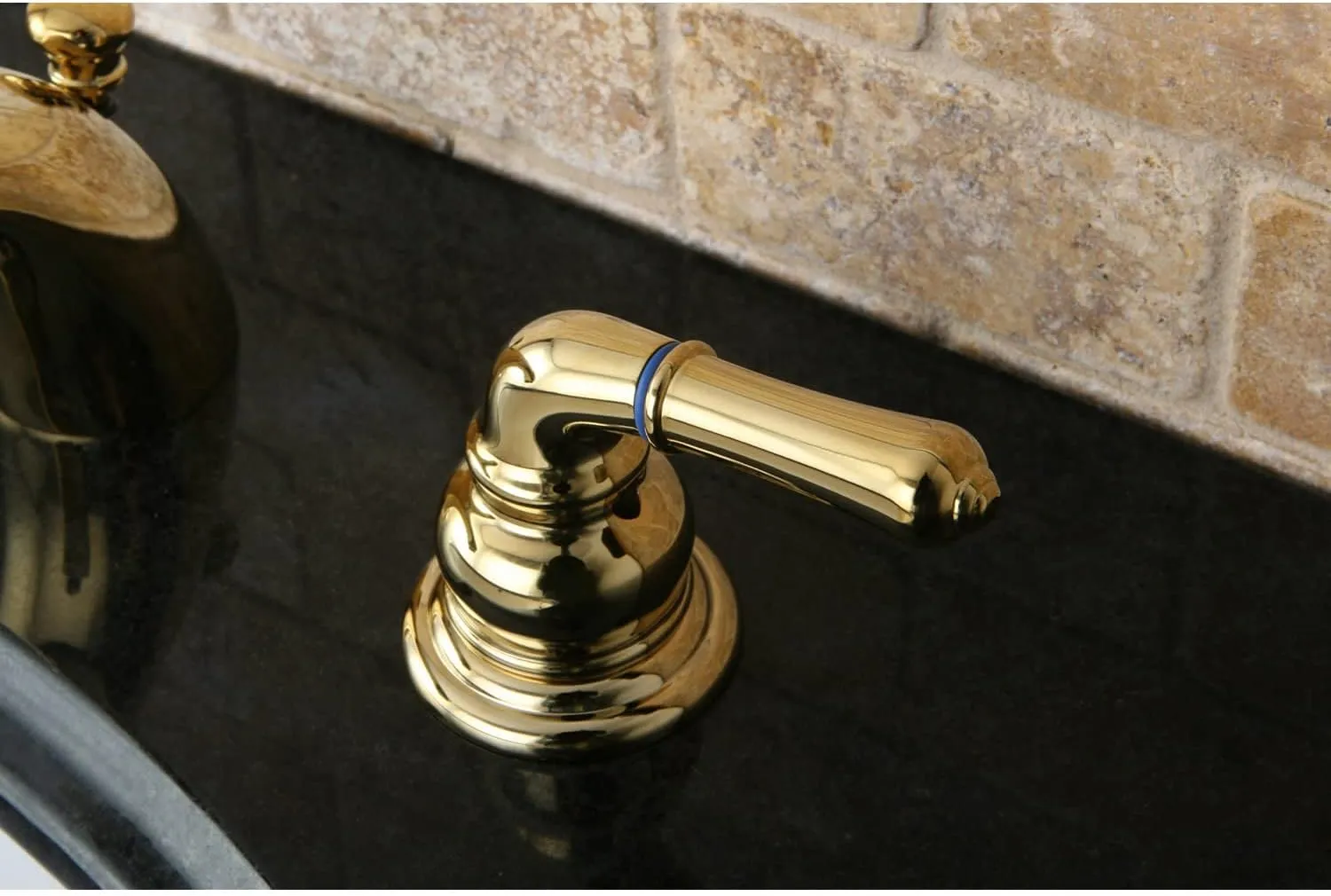 Kingston Brass KB958KL Knight Mini-Widespread Bathroom Faucet, 4-Inch Adjustable Center, Nickel