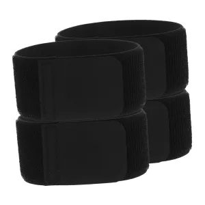 Kisangel Nylon Shin Guard Ankle Wrap Compression Ankle Brace Shin Guard Strap for Soccer Basketball Running