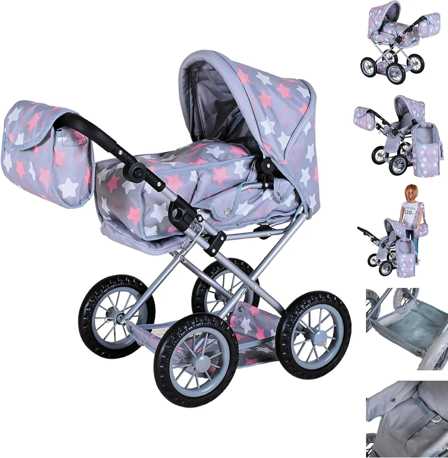 KNORRTOYS. COM 63144 Doll Stroller