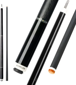 KONLLEN Carbon Fiber Pool Cue Stick Low Deflection Hand-Made Inlay Billiard Cue Ultra-Smooth Professional Feeling Billiard Pool Cue Sticks for Adults