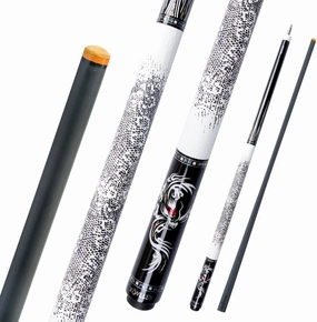 KONLLEN Carbon Fiber Pool Cue Stick Low Deflection Hand-Made Inlay Billiard Cue Ultra-Smooth Professional Feeling Billiard Pool Cue Sticks for Adults