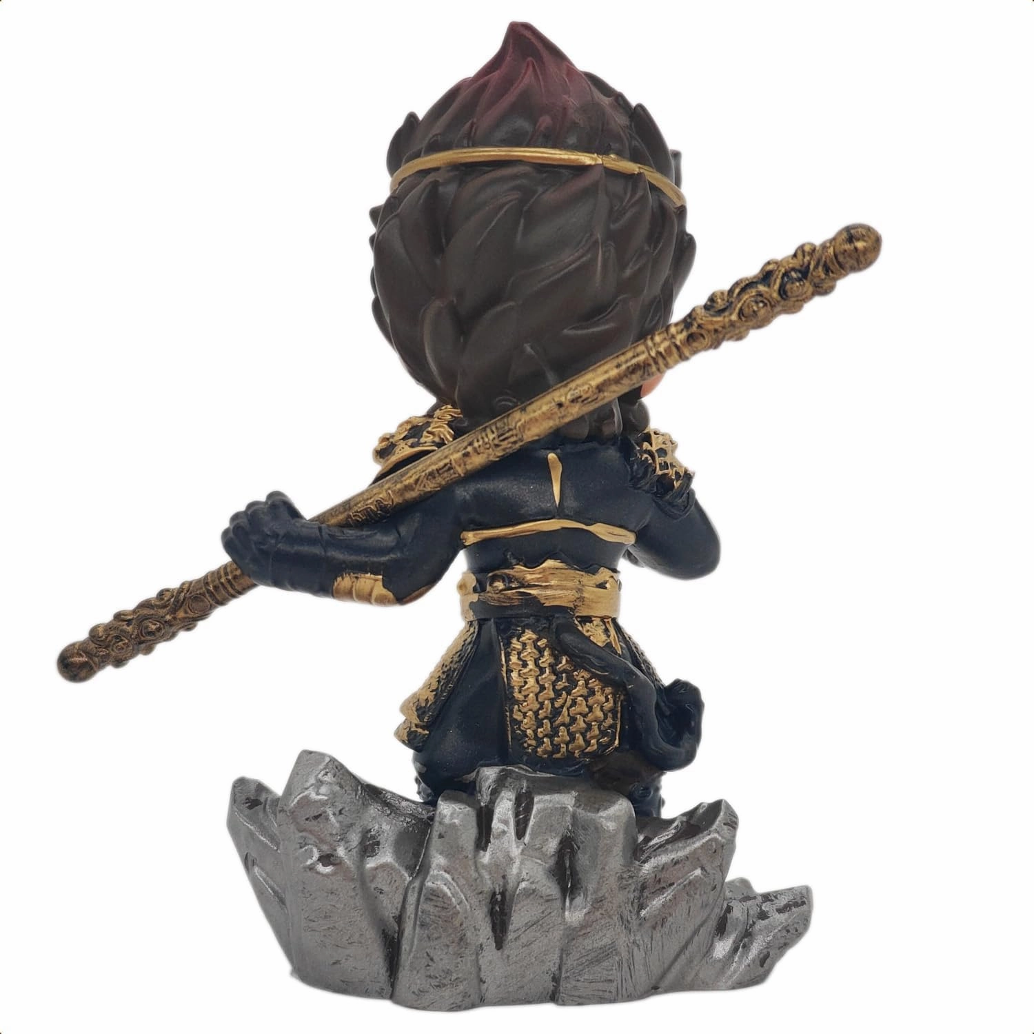 KOOLIYA Black Myth Wukong Figure, The Monkey King Goku Action Figure Statue Figurine Capsule Toy Ornaments Best Gift Collection Pose-6