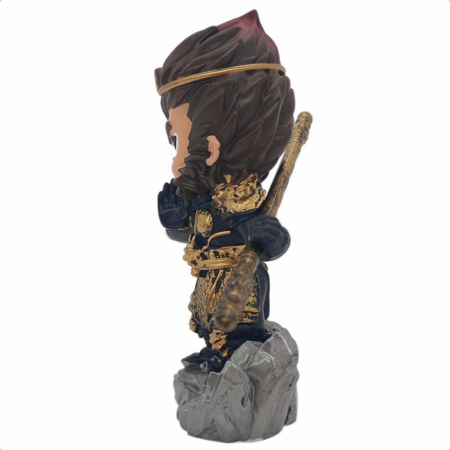 KOOLIYA Black Myth Wukong Figure, The Monkey King Goku Action Figure Statue Figurine Capsule Toy Ornaments Best Gift Collection Pose-6
