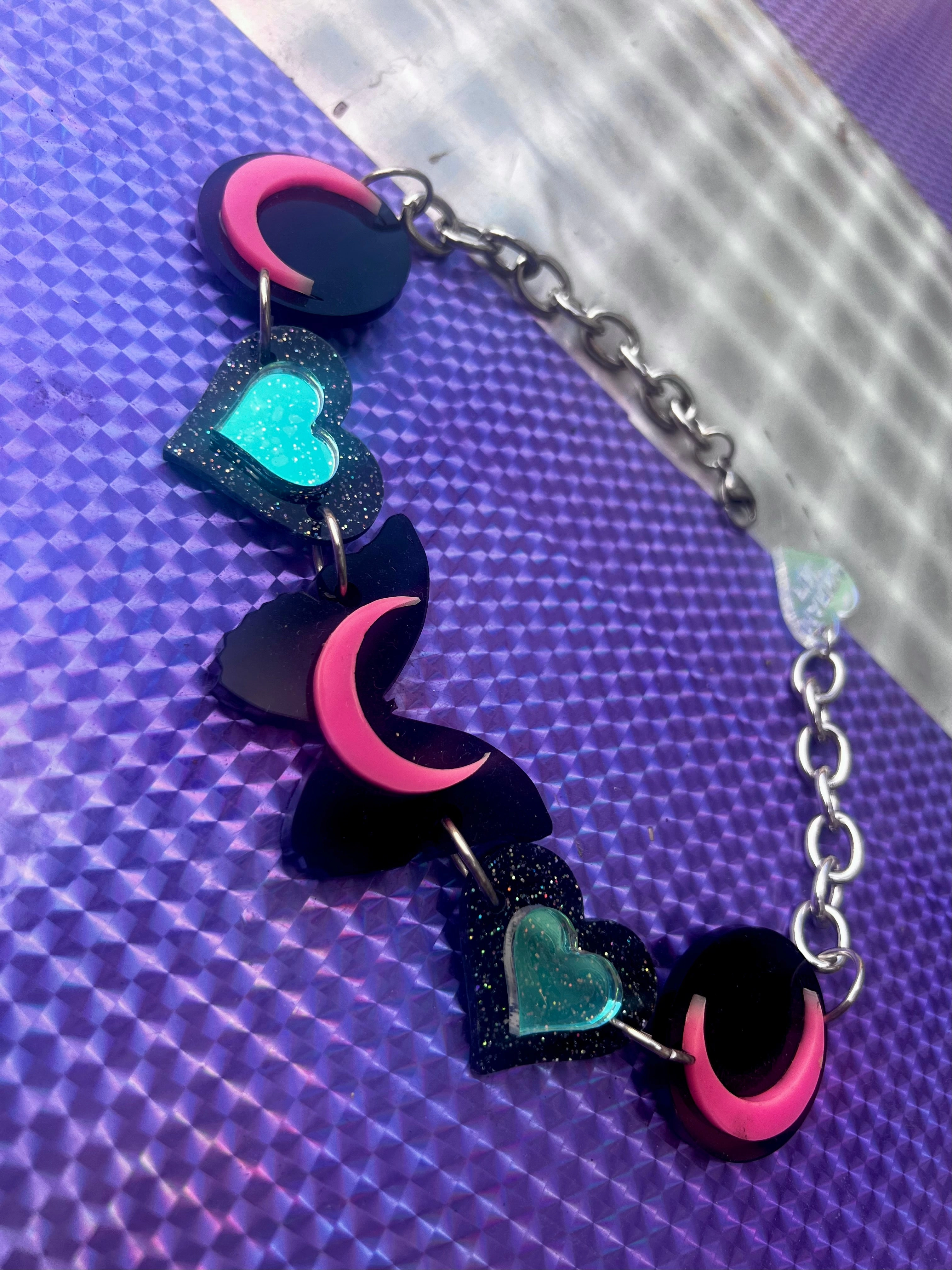 Kuromi inspired Butterfly luna dreams Choker