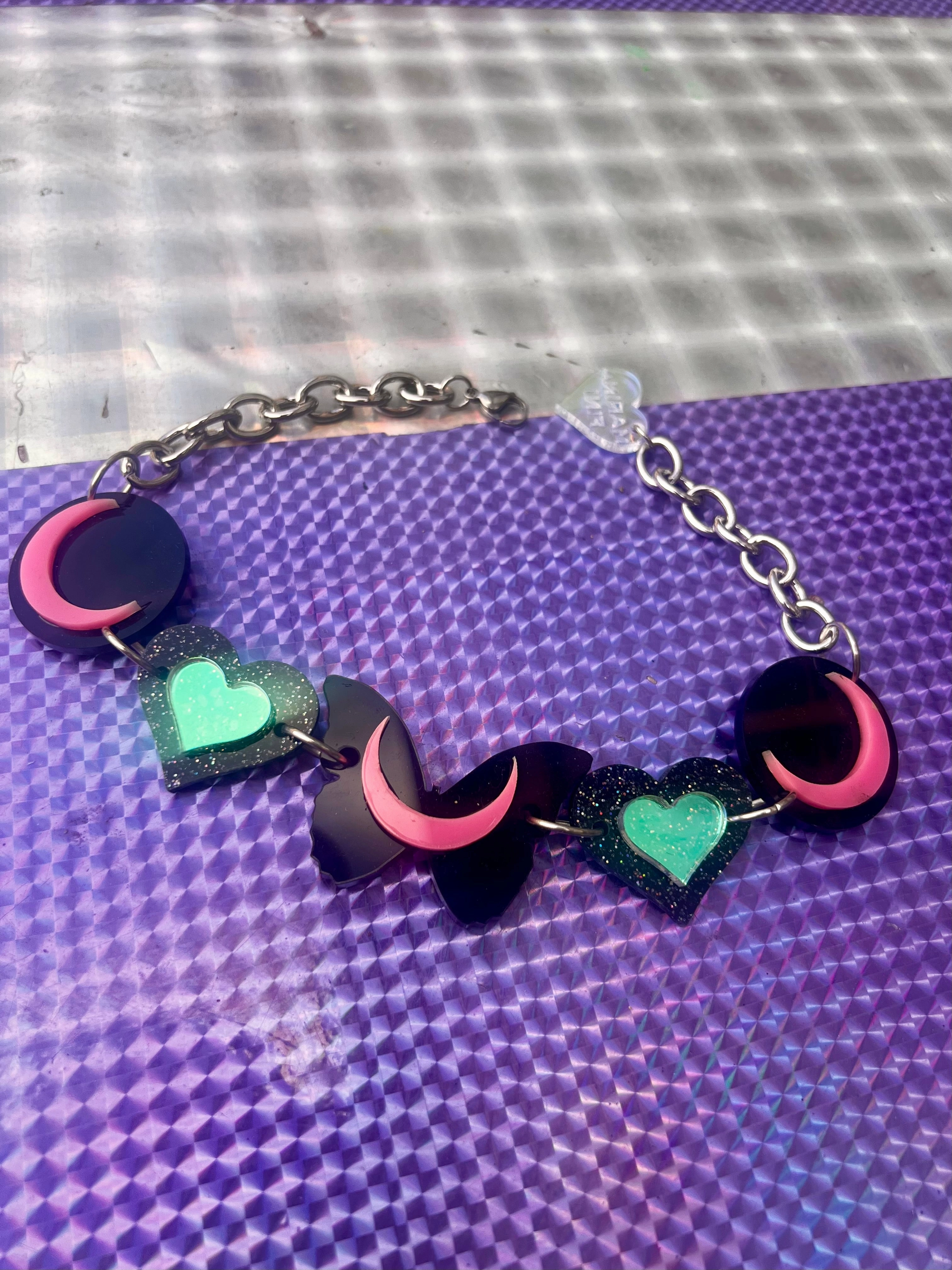 Kuromi inspired Butterfly luna dreams Choker