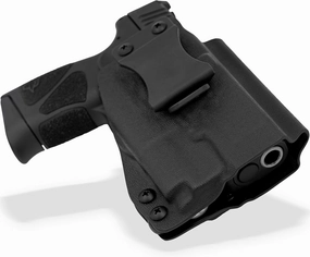 Kydex IWB Holster fits Taurus G2C & G3C w/Olight PL-Mini 2 Attached (G2, G2S, PT-111, PT-140) Right Hand | Inside Waistband for Concealed Carry | Adjustable Retention