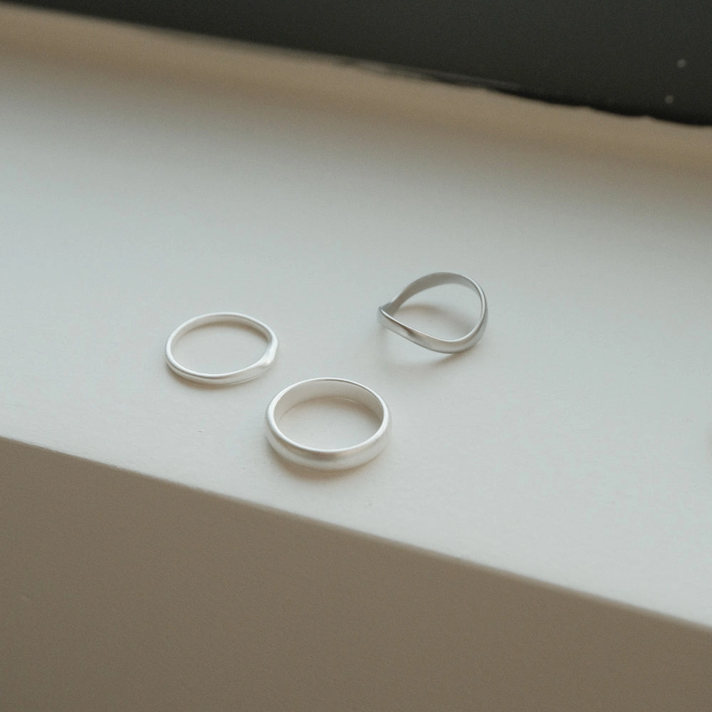 Kyoto 007 Stack Ring Set