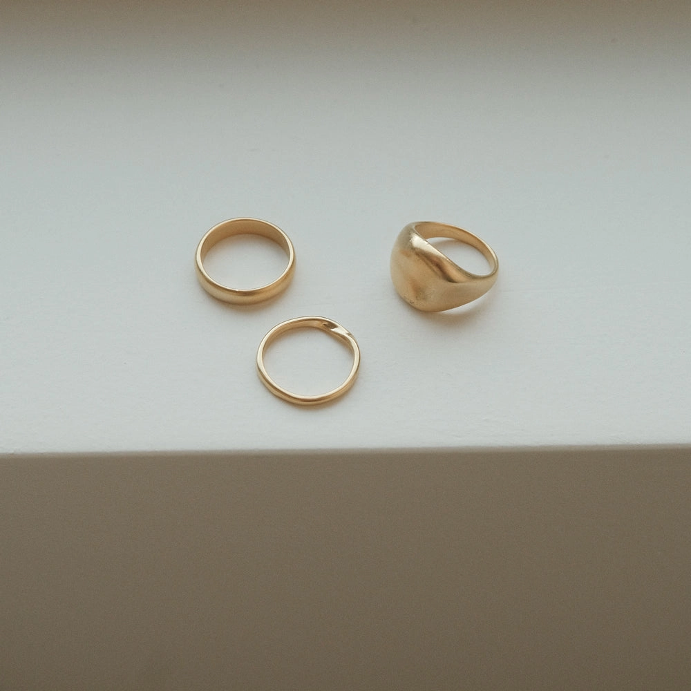 Kyoto 007 Stack Ring Set