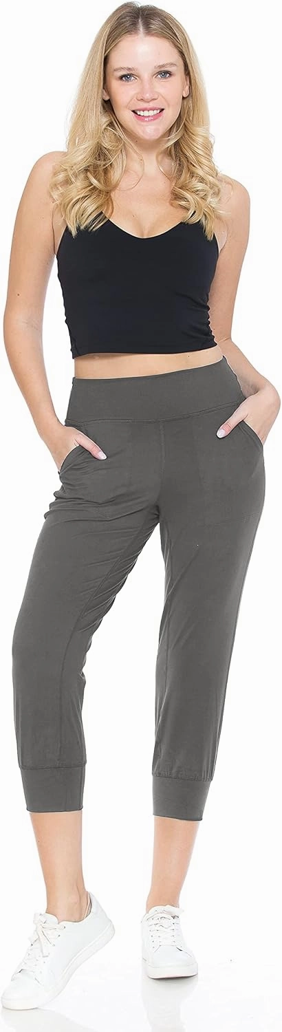 Leggings Depot ActiveFlex Jogger Yoga Pants for Women with Pockets