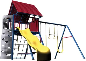 Lifetime 90137 A Frame Swing Set Playset, Primary