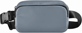 Light Slate Gray Fanny Belt Bag Waist Packs Crossbody Bags Bum Bag for Running Hiking Travel Workout Adjustable Strap for Women Men