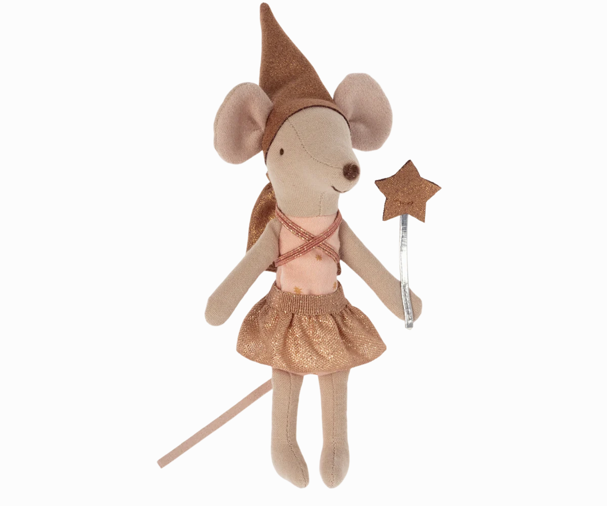 Little Sister Tooth Fairy Mouse in Matchbox