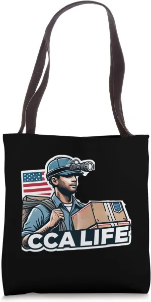LLV Pro Letter Carrier Postal Worker Truck Funny RCA CCA Tote Bag