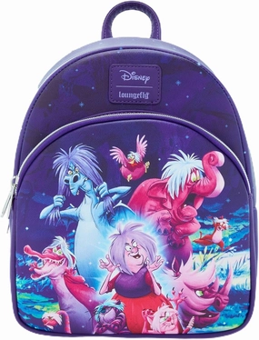 Loungefly The Sword In The Stone Madam Mim Forms Mini Backpack PURPLE NONE