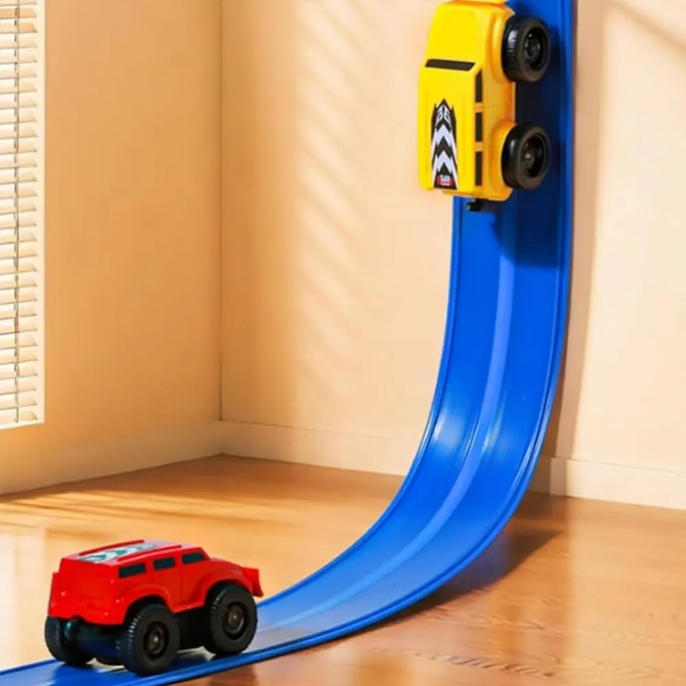 Magnetic Wall Climbing Toy Car, Magnetic Levitation Inertia Wall Climber Car, Anti-Gravity Climber Cars That Drive on Walls and Ceiling, Puzzle Decompression Toys, Gifts for Boys and Girls